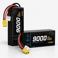 Batterie LiPo JOTEN 6S 22.2V 9000mAh 100C XT90S à décharge rapide pour drone FPV, UAV, quadricoptère RC, avion, pack de batteries rechargeables OEM