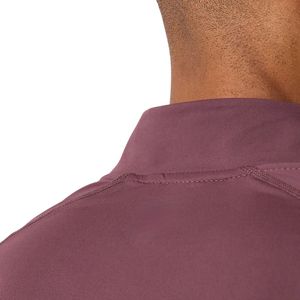 <b>Mens</b> Seamless Quarter Zip Athletic <b>Pullover</b> Long Sleeve Performance Training Top Breathable Gym Running Sports Activewear Shirt - Product Image 5