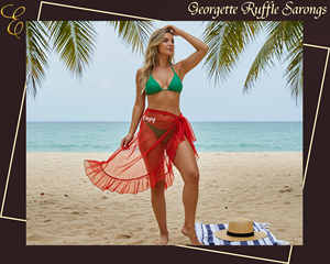 Pareo Hawaiano Personalizado con Estampado Polinesio, Envoltura de Playa, Ropa Tropical para Resort, Fábrica de Prendas OEM ODM - Product Image 6