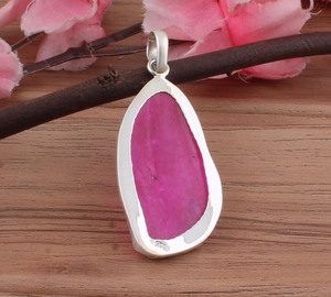 Vintage Platinum Plated 925 Sterling Silver <b>Pink</b> Sunshine Druzy Bezel Setting Pendant <b>Necklace</b> <b>Pink</b> Aura Quartz Wholesale 2026 - Product Image 3