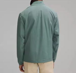 Chaquetas cortavientos impermeables de invierno con cremallera de un cuarto, ligeras, ecológicas, personalizables, para deportes al aire libre, venta al por mayor, gran éxito de ventas - Product Image 5