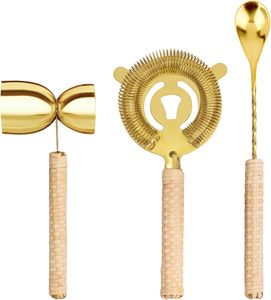 Latest Stainless Steel Wine Tool Set with Matte Polish and Gold Plating Modern Style Customizable Polish & Logo for Hotels - Product Image 1