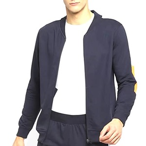 Pantalones Deportivos de Algodón Azul Marino para Hombre, con Bolsillos Laterales, Cintura Elástica, Pantalones Deportivos Casuales de Longitud Completa para Otoño - Product Image 4