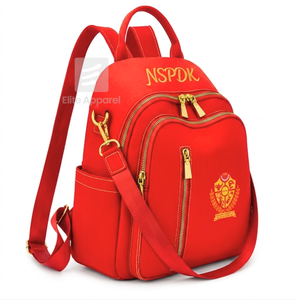 Custom NSPDK <b>Backpack</b> embroidered logo Casual Style <b>Large</b> <b>Capacity</b> <b>Backpack</b> for girls with polyester lining - Product Image 2