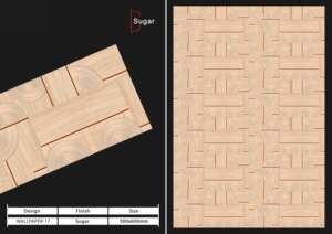 Azulejos cerámicos de superficie de azúcar avanzada de 300x600 mm diseñados para conceptos de diseño moderno que requieren una expresión mate suave y confiable. - Product Image 2