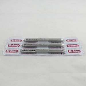 Set van 3 stuks Hu-Friedy MH6 spiegel satijn stalen handvat tandheelkundige spiegelhandgrepen roestvrij staal HuFriedy topkwaliteit nieuwe instrumenten - Product Image 1