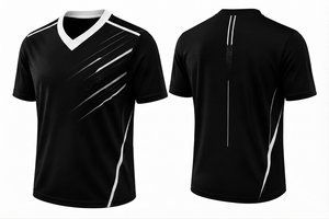 Camiseta de Fútbol Personalizada de Verano, Camiseta de Fútbol al por Mayor, Fabricante OEM ODM, Proveedor de Ropa Deportiva al por Mayor, Lista para Enviar, 100% Poliéster - Product Image 2