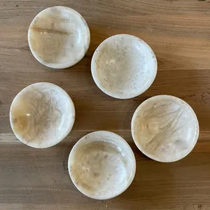 Cuenco de Ónix Tallado a Mano StoneAura, Cuenco de Ónix Hecho a Mano EarthCrest, Decoración de Ónix Natural, Venta al por Mayor - Product Image 4