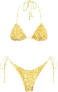 Floral Print Bikini Set Women’s Two-Piece Swimsuit Padded Push-Up Top Adjustable Tie Side Bottom Summer - Product Image 6