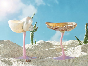 Copas de Martini Personalizadas Hechas a Mano con Conchas Marinas, Ligeras, Reutilizables, Regalos Personalizados para Damas de Honor, Despedida de Soltera - Product Image 4