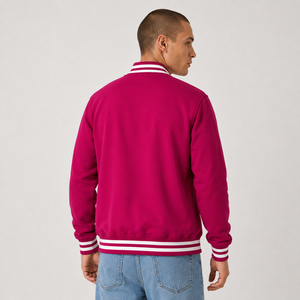 Varsity fashion <b>jacket</b> designed with premium fit and timeless appeal for casual layering travel and modern streetwear styling - Product Image 4