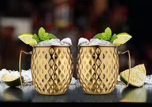 Functional Copper Moscow Mule Mugs Created For Daily Cocktail Enjoyment Suitable For Kitchen Bar And Dining Events - Product Image 3