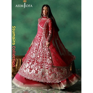Robe d'Aïd Ssumaira, robe en mousseline de soie brodée Asim Jofa, tenue formelle 3 pièces - Product Image 6