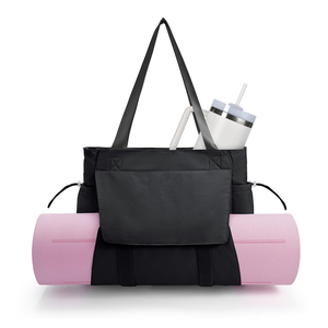 Tapis de yoga antidérapant en PVC et caoutchouc, 5 à 8 mm, haute qualité, en caoutchouc PU souple et adhérent, tapis de gym écologiques - Product Image 1