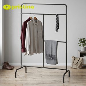 Modern Metal Coat Rack Freestanding Minimalist Design <b>For</b> Bedroom Living Room Furniture - Product Image 4