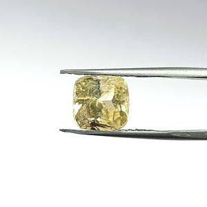 Zafiro amarillo natural de 5.60 quilates, talla cojín, de Sri Lanka, piedras sueltas para la fabricación de joyas y anillos YCIBX-153 - Product Image 2