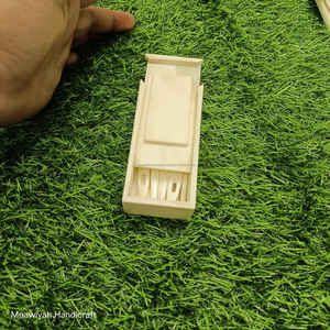 Caja de hueso de Búfalo Blanco de nuevo diseño de alta calidad, caja de hueso de búfalo Natural de venta directa, caja de joyería a bajo precio - Product Image 2