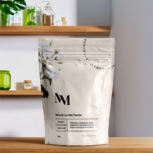 ผงซักฟอกสูตรมะพร้าวอินทรีย์ฉลากส่วนตัวเป็นมิตรกับสิ่งแวดล้อม - Product Image 1