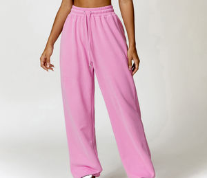 Pantalones Deportivos Holgados Personalizados de Alta Calidad 2026, Pantalones Deportivos de Nailon Cómodos para Mujer con Logotipo Personalizado - Product Image 2
