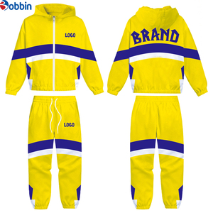 Top Trend Men Clothes Outfit Custom Color Block Patchwork Windbreaker Tracksuit Men Track <b>Zip</b> <b>up</b> <b>Jacket</b> and Pant Windbreaker Set - Product Image 6