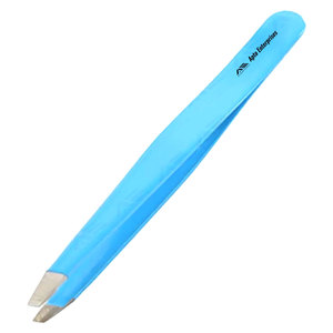 High-Quality Private Label Slanted Tip Tweezers <b>for</b> Precise Hair <b>Removal</b> Cheap Price Colorful Professional Eyebrow Tweezers - Product Image 1