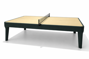 Mesa de Tenis de Mesa Negroni Tt ARGMAC, Moderna, con Marco Personalizado, Ecológica y Resistente, con Red para Competencia en Interiores - Product Image 5