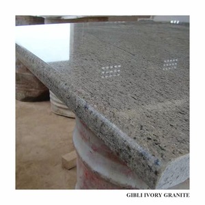 Dalles de granit Gibli Ivory utilisées dans la construction d'appartements, d'hôtels, de bureaux et de bâtiments de luxe en pierre en Inde. - Product Image 3