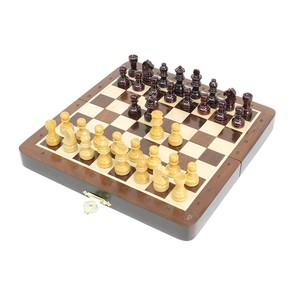 Handcrafted Rosewood Magnetic Travel <b>Chess</b> <b>Set</b> Wholesale | Moradabad - Product Image 1