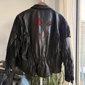 Chaqueta de Cuero con Cremallera de Diseño Exclusivo TOP SHOW, Alta Demanda, Cuero Genuino Vintage, Impermeable y Transpirable - Product Image 1