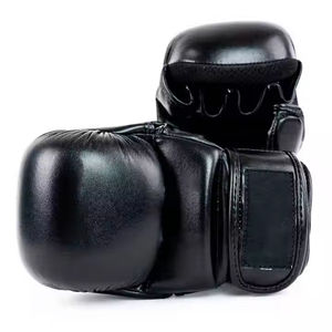 Heavy Punching Boxing Gloves Karate New Design Special Boxing Gloves for Training <b>Velcro</b> wrist support Training Boxing Gloves - Product Image 4