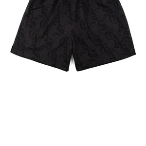 Shorts en maille pour hommes, respirants et à séchage rapide, avec logo personnalisé, imprimé par sublimation, style hip-hop, pour l'été, fabriqués au Pakistan – Grande Vente - Product Image 2