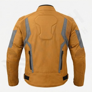 Veste de moto en cuir véritable pour homme de qualité supérieure, nouvelle arrivée, vestes de moto d'hiver, protections amovibles, personnalisables - Product Image 2