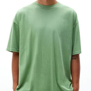 เสื้อยืดโอเวอร์ไซส์ผ้าฝ้ายเนื้อหนา 180 GSM ระบายอากาศได้ดี ทรงหลวม สไตล์สตรีทแวร์  แบบเรียบง่าย - Product Image 5