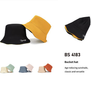Custom Printed <b>Bucket</b> <b>Hat</b> Polyester <b>Reversible</b> Sun <b>Hat</b> Lightweight Breathable Fisherman <b>Hat</b> for Men & Women - Product Image 3