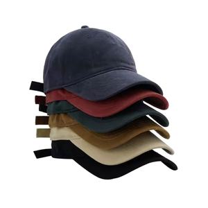 Casquette de baseball sportive unisexe en sergé de coton à 5 panneaux avec logo personnalisé – Casquette promotionnelle de haute qualité (Tissu courant) - Product Image 1