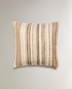 Housse de coussin en jute tissée à la main, design original vintage, qualité supérieure, décoration d'intérieur, coussin décoratif en jute - Product Image 4