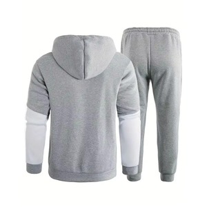 Survêtement d'hiver à capuche pour homme, prix bas, coton et polyester, respirant, léger, streetwear, sport, entraînement, jogging, vente en gros - Product Image 2