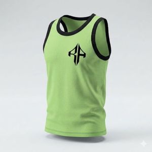 Top Style Causal Premium Quality Customized Design Technics <b>Printed</b> <b>Material</b> 100%Cotton Top Men's Tank Top by RIVIAN ATLANTIC - Product Image 5