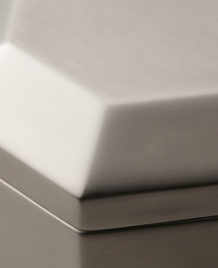 Caja Octogonal Plateada de Lujo para Frutos Secos, Contenedor Geométrico Metálico para Almacenamiento de Dátiles con Tapa Biselada, Envase de Regalo Corporativo - Product Image 4