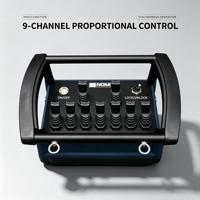 Control Remoto Inalámbrico Industrial a Prueba de Polvo y Agua IP67, Conjunto de Control Remoto Inalámbrico para Trabajos de Elevación con Grúa