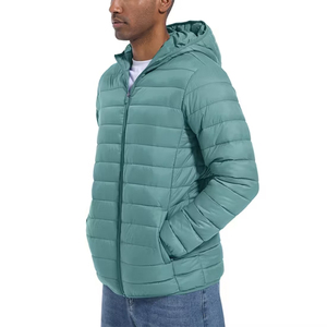 Wholesale Price Outerwear Clothing Manufacturer Lightweight Polyester Filled Casual Winter Coat Windproof Puffer Down <b>Jacket</b> Men - Product Image 1