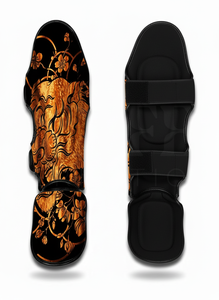 Protections de tibias de Muay Thai légères et confortables de qualité supérieure pour la boxe, le MMA, le kickboxing, entraînement, protections pour adultes et enfants - Product Image 4