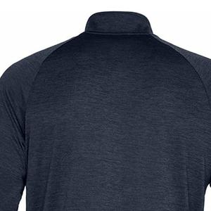 Logotipo personalizado de fábrica para hombre Winter Golf 1/4 Half Zip Stand Collar Sudadera Quarter Zip Pullover Shirt Washed Technique - Product Image 6