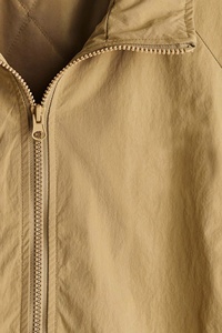 Chaqueta Cortavientos para Hombre Más Vendida al por Mayor, con Logotipo Personalizado, Cuello Alto, Cremallera, Transpirable, Informal - Product Image 4