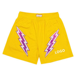 Pantalones Cortos de Verano para Hombre de Alta Calidad con Logotipo Personalizado, Ligeros, Transpirables, de Mezcla de Algodón, Casuales, con Cintura Elástica - Product Image 4