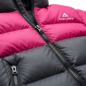 Veste matelassée rose et noire pour homme, veste d'hiver à capuche, veste chaude matelassée, manteau décontracté d'extérieur ONEAPEX - Product Image 6
