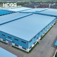 Taller de Estructura de Acero Ligero Moderno, Edificios Industriales, Construcción Rápida, Fabricante Chino