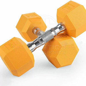 Haltères personnalisés en gros du fabricant pakistanais pour l'entraînement sportif en salle de sport commerciale - Product Image 4