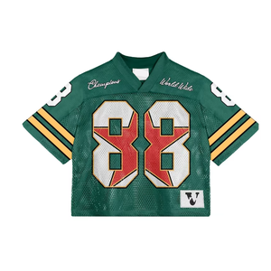 High Grade Sublimation Printed Mesh Short Sleeve Breathable Sportswear Jersey with Custom Logo Design Wholesale Production - Product Image 2