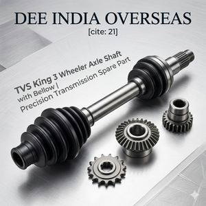 Eje de tracción para triciclo TVS King con fuelle |   Repuesto de Transmisión - Product Image 2